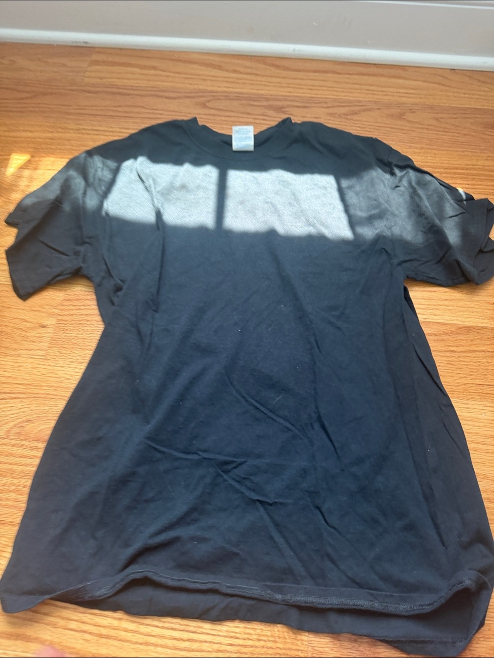 Men's Black Crew Neck Short Sleeve Tee